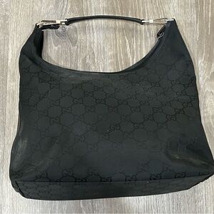 Black Gucci Women's Bag Vintage Canvas